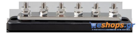 Victron Busbar 250A 2P (12 screws + cover) Διανομή DC Victron (Lynx & Busbars) φωτοβολταϊκα αυτόνομα eshops.gr