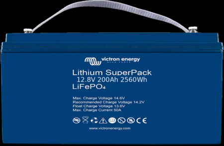 Victron Lithium SuperPack 12,8V 200Ah (M8) Μπαταρία Λιθίου LiFePO4